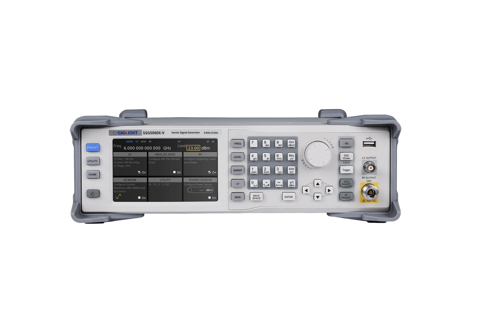 SIGLENT SSG5000X RF signal generator front view